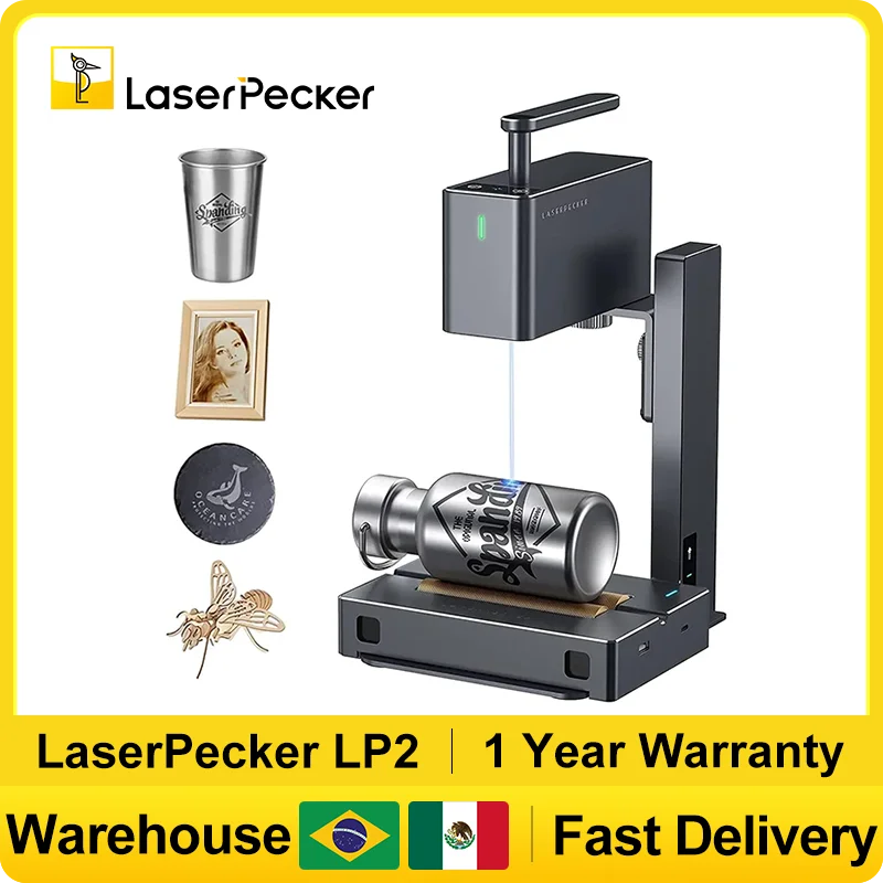 Industrial Laser Blasting - LASERPECKER Handlasergravierer Tragbare leistungsstarke Lasergravur-Schneidemaschine mit