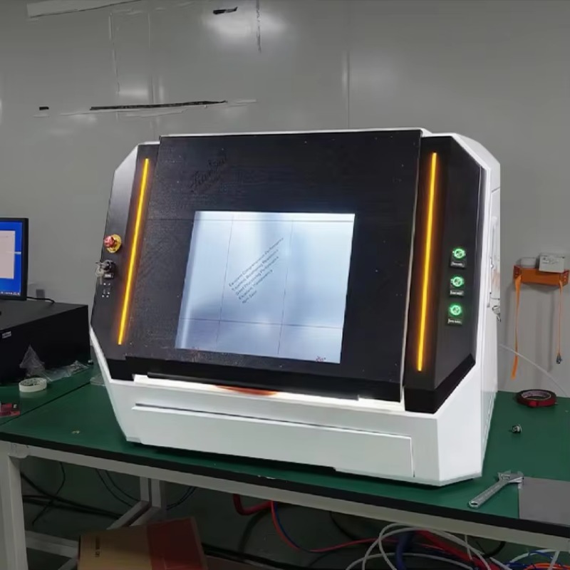 Industrial Laser Metal Cutter - 800W CNC Vollständig Geschlossener Faserlaser-Schneider Hochleistungsmaschine