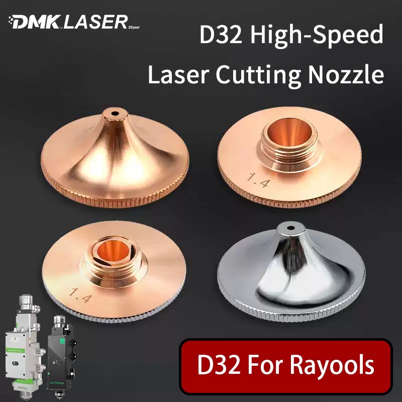 Industrial Laser Blasting - D32 Hochgeschwindigkeits-Laserschneiddüse D32M14H15 Kupferdüse für Raytools