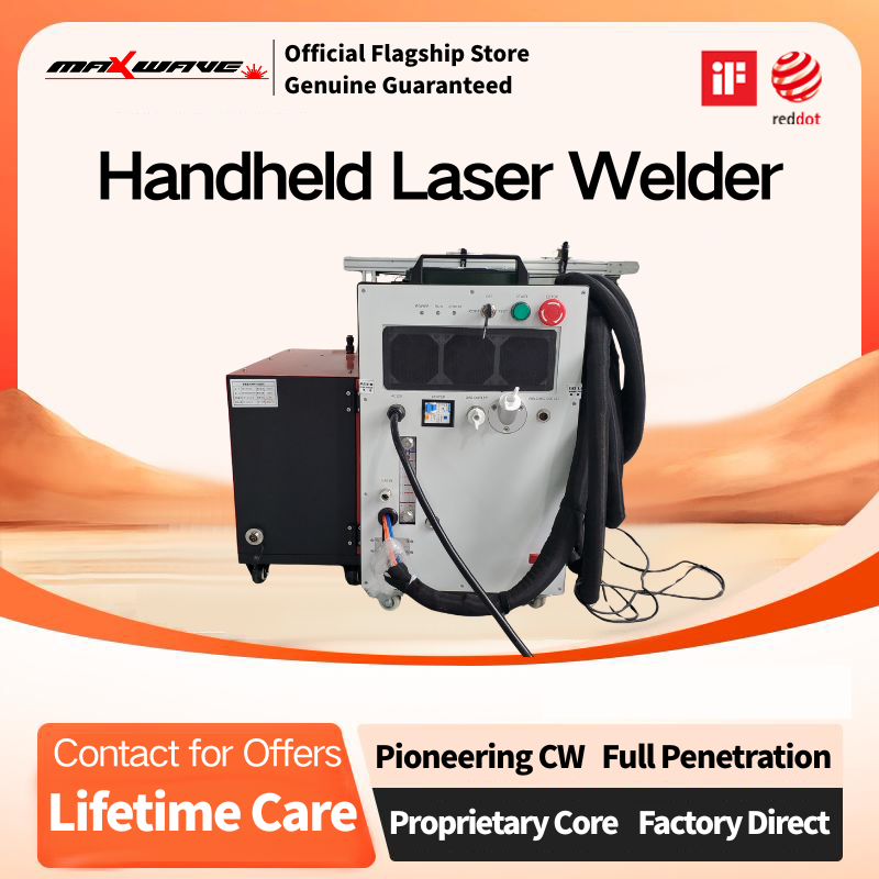 Industrial Laser Welding Tool - 3-in-1 Handgehaltener Laserschweißer, Tragbare Schneid-, Schweiß-