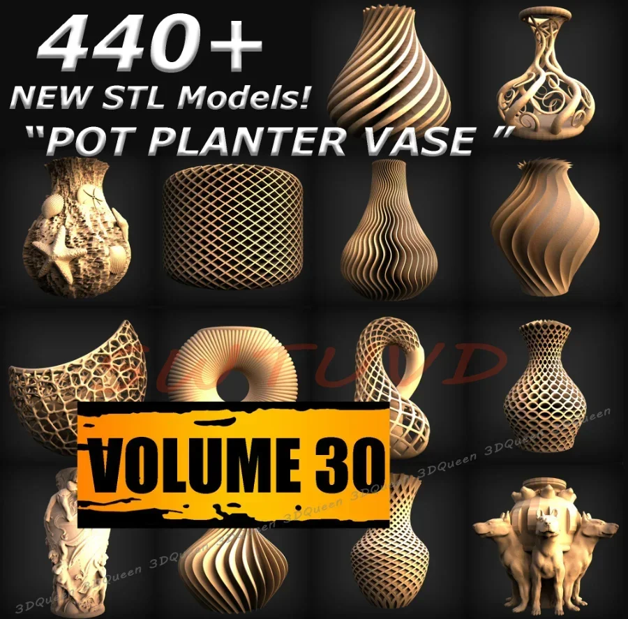 440+ Planter POT Vase STL File – Laser Engraving Software Bewertung und Preis