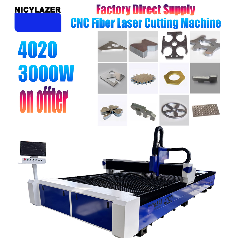 NICYLAZER CNC 3000W 4020 Faser – Industrial Laser Metal Cutter Bewertung und Preis