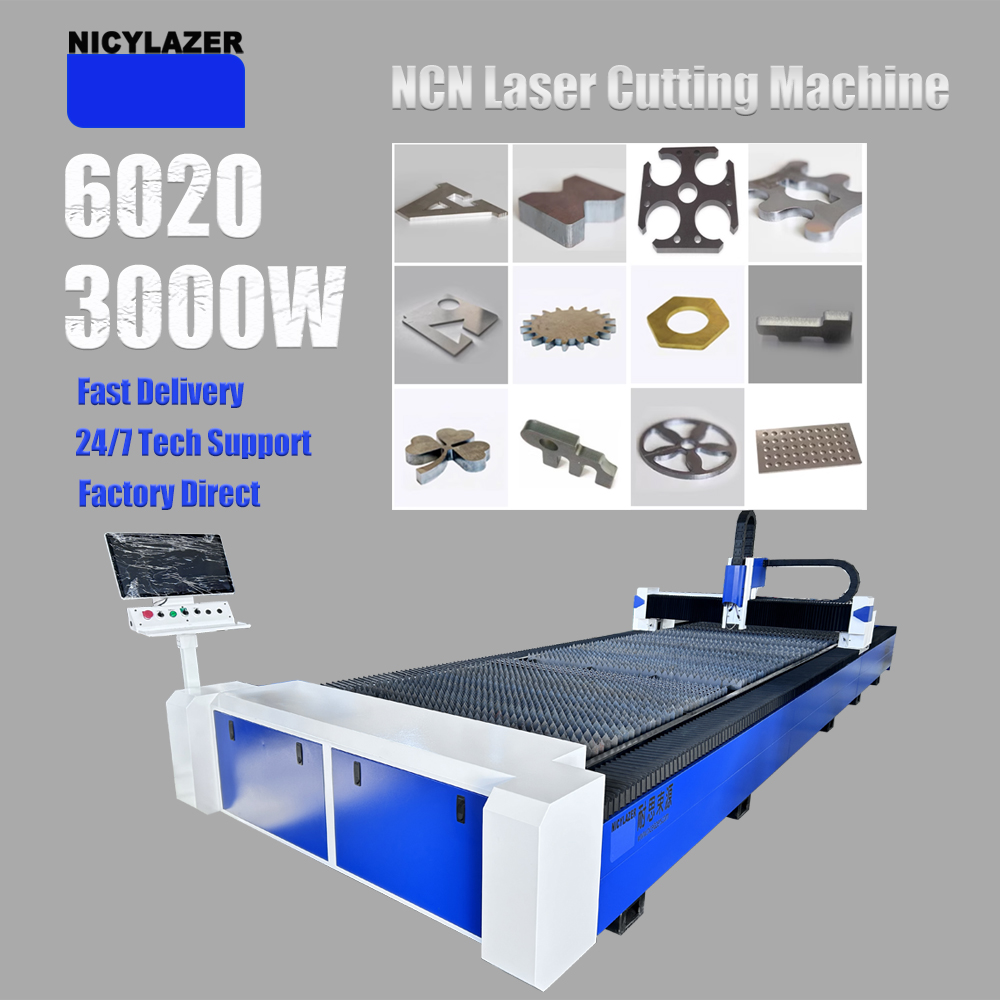 CNC 3000W 6020 Faserlaser-Schn – Industrial Laser Metal Cutter Bewertung und Preis
