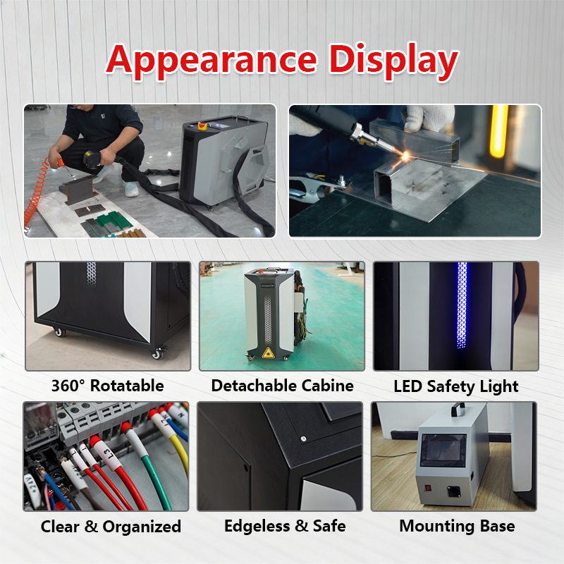 3-in-1 Handgehaltener Lasersch – Industrial Laser Welding Tool Bewertung und Preis