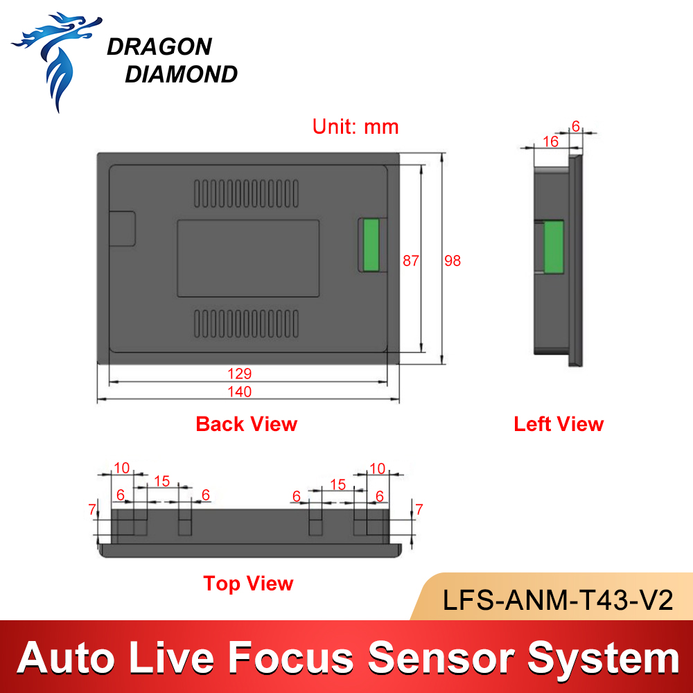 Ruida Auto Live Focus Sensor S – Industrial Laser Blasting Bewertung und Preis