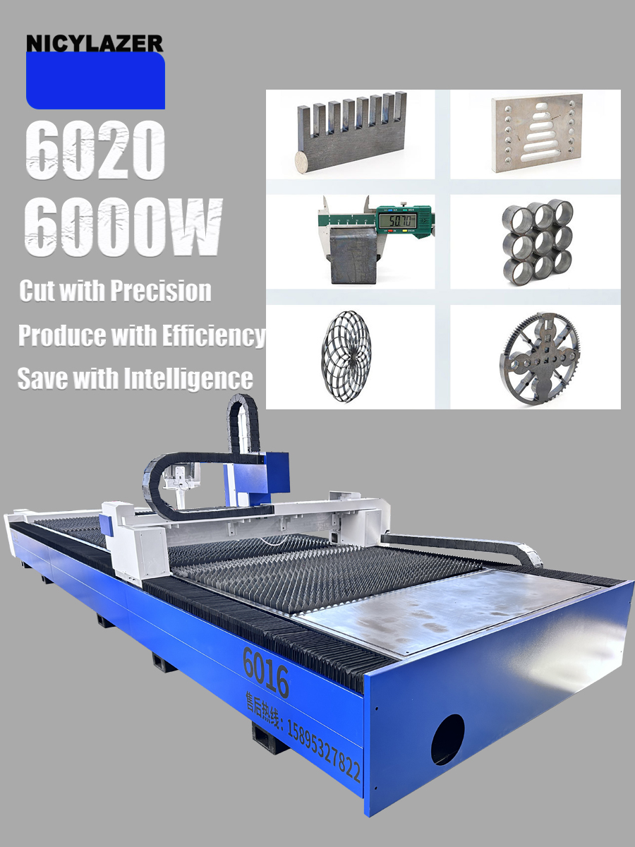 CNC 6000W 6020 Faserlaser-Schn – Industrial Laser Metal Cutter Bewertung und Preis