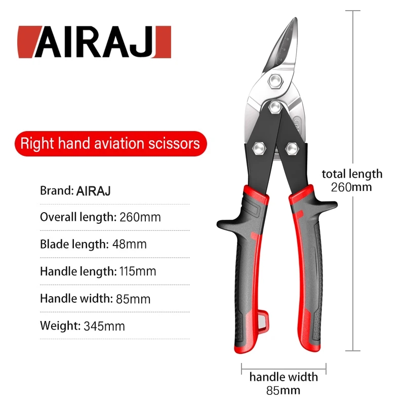 AIRAJ Luftfahrt-Schere, Blechs – Industrial Laser Blasting Bewertung und Preis