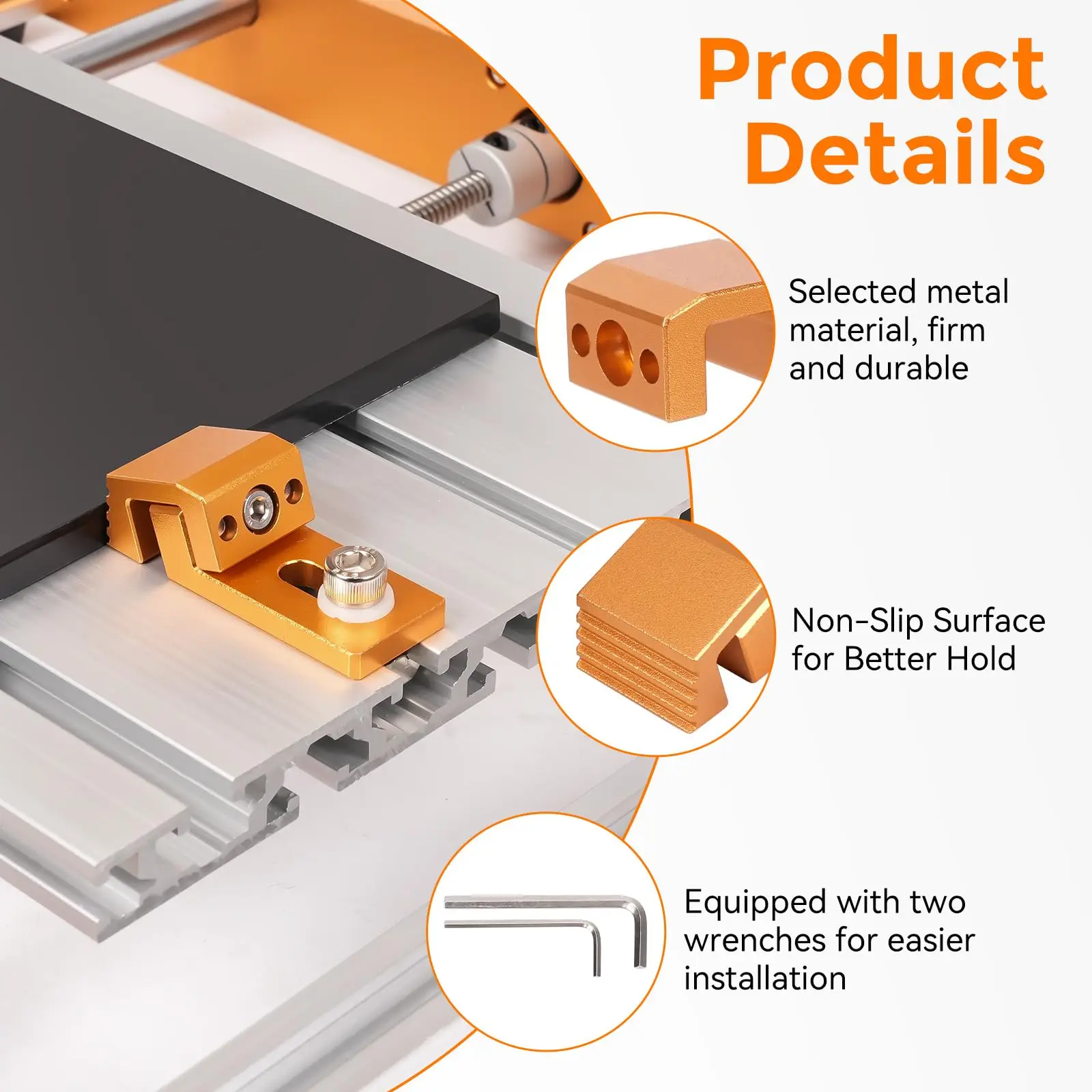 CNC-seitig feste T-Schiene und – Dust Shoe Cnc Bewertung und Preis